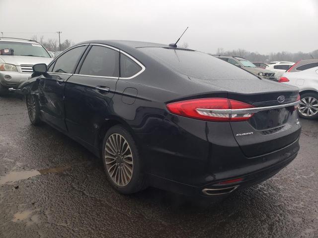 3FA6P0H90HR165752 - 2017 FORD FUSION SE BLACK photo 2