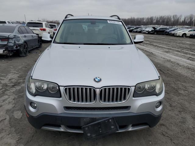 WBXPC9C46AWJ32321 - 2010 BMW X3 XDRIVE30I SILVER photo 5