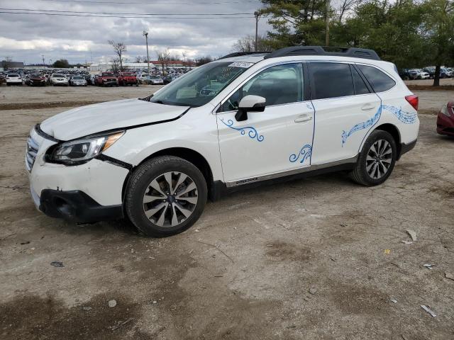 4S4BSANC1H3260053 - 2017 SUBARU OUTBACK 2.5I LIMITED WHITE photo 1