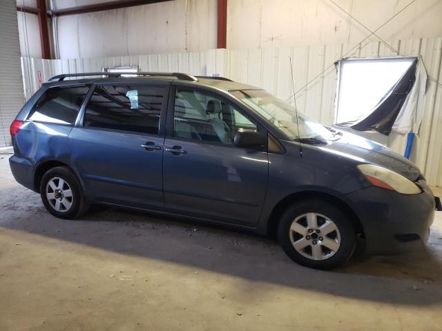 5TDZK23C57S026037 - 2007 TOYOTA SIENNA CE BLUE photo 4