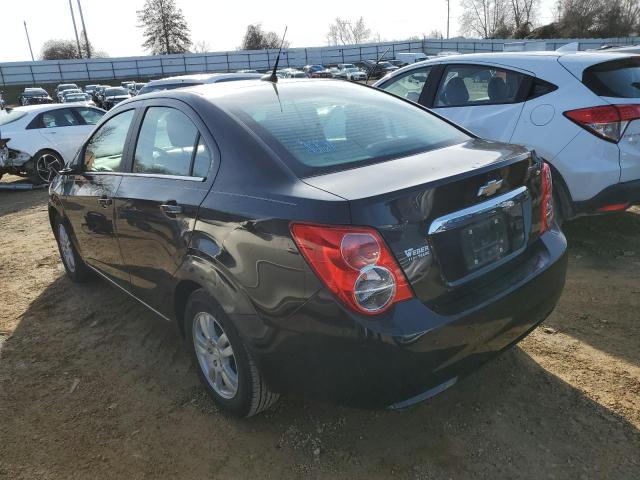 1G1JC5SHXE4206320 - 2014 CHEVROLET SONIC LT GRAY photo 2