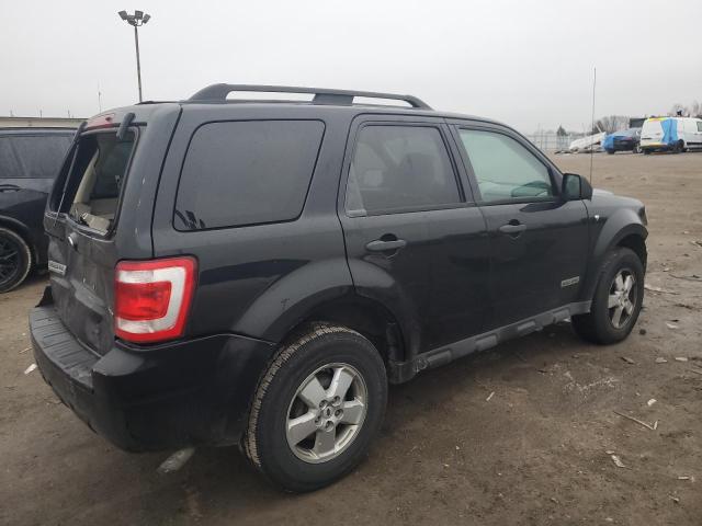 1FMCU93168KE12655 - 2008 FORD ESCAPE XLT BLACK photo 3