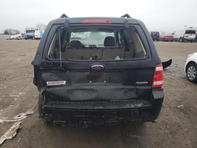 1FMCU93168KE12655 - 2008 FORD ESCAPE XLT BLACK photo 6