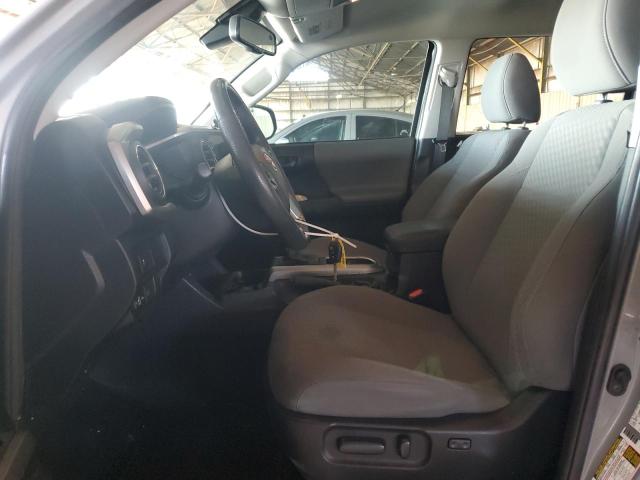 3TMAZ5CN4MM154275 - 2021 TOYOTA TACOMA DOUBLE CAB GRAY photo 7