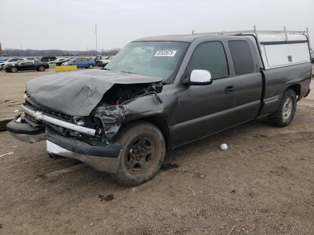 2GCEC19T421233886 - 2002 CHEVROLET SILVERADO C1500 GRAY photo 1