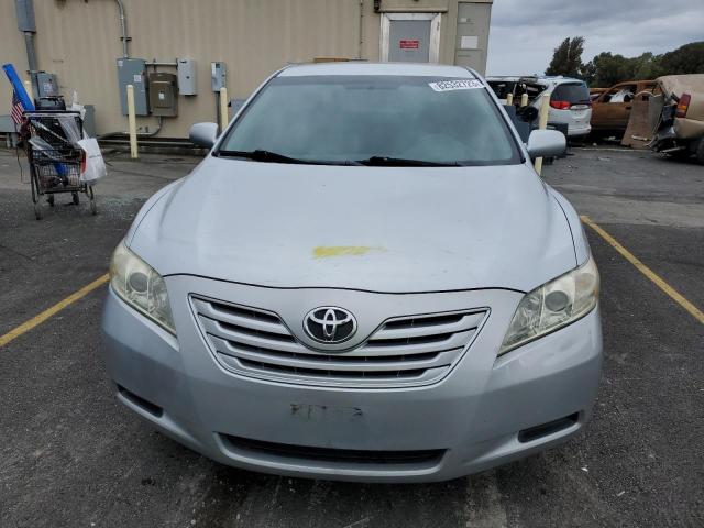 4T1BE46K87U593230 - 2007 TOYOTA CAMRY CE GRAY photo 5