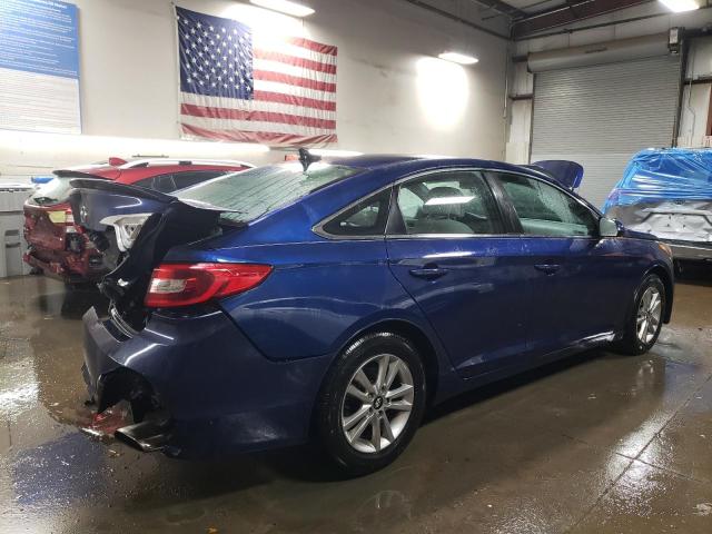 5NPE24AF9HH461397 - 2017 HYUNDAI SONATA SE BLUE photo 3