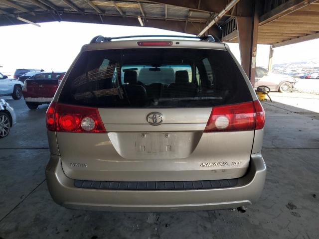 5TDZA22C86S540211 - 2006 TOYOTA SIENNA XLE TAN photo 6