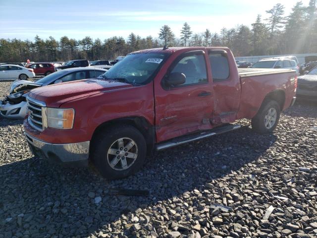 1GTR2VE75CZ210890 - 2012 GMC SIERRA K1500 SLE RED photo 1