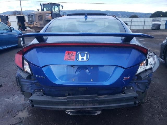 2HGFC3A56JH750059 - 2018 HONDA CIVIC SI BLUE photo 6