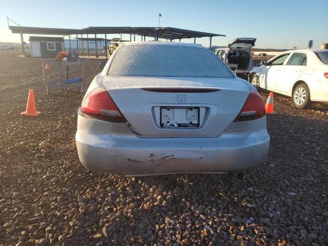 1HGCM72756A023296 - 2006 HONDA ACCORD EX SILVER photo 6