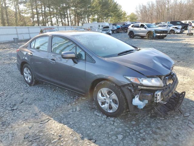 19XFB2F5XFE115949 - 2015 HONDA CIVIC LX CHARCOAL photo 4