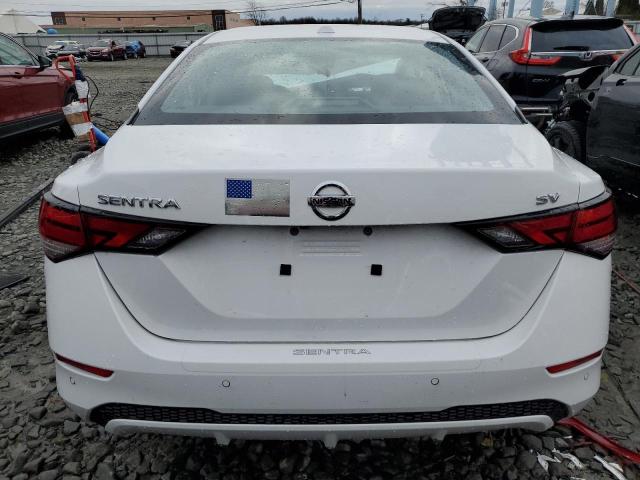 3N1AB8CV8NY271747 - 2022 NISSAN SENTRA SV WHITE photo 6