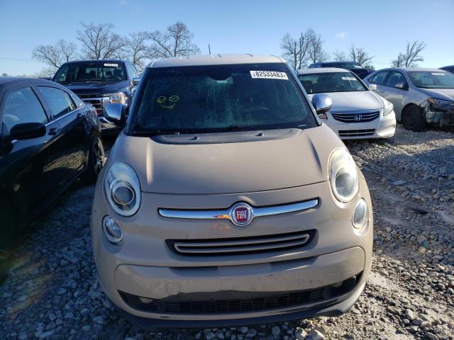 ZFBCFACH9EZ029280 - 2014 FIAT 500L LOUNGE TAN photo 5