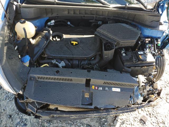 KM8J23A47K0935900 - 2019 HYUNDAI TUCSON BLUE photo 12