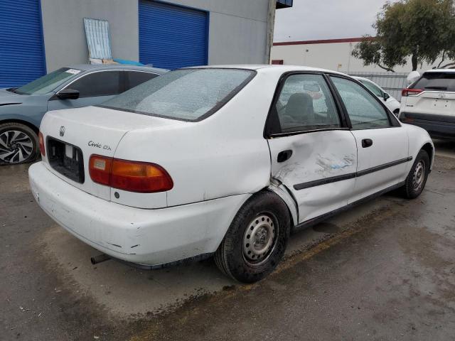 JHMEG8548NS032197 - 1992 HONDA CIVIC DX WHITE photo 3