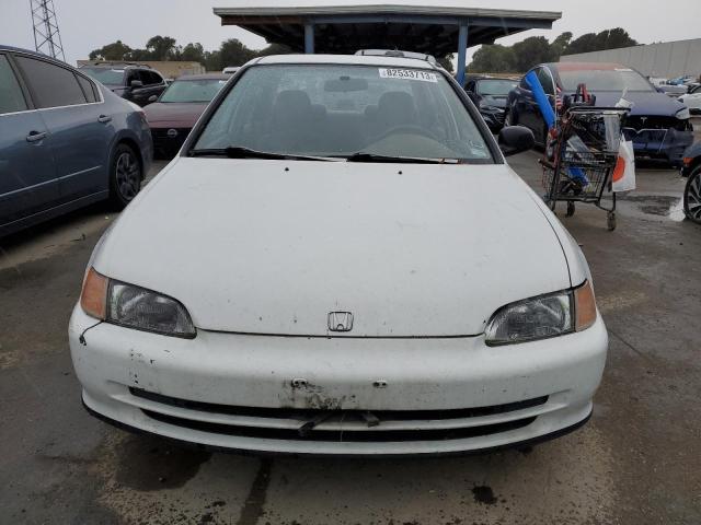 JHMEG8548NS032197 - 1992 HONDA CIVIC DX WHITE photo 5