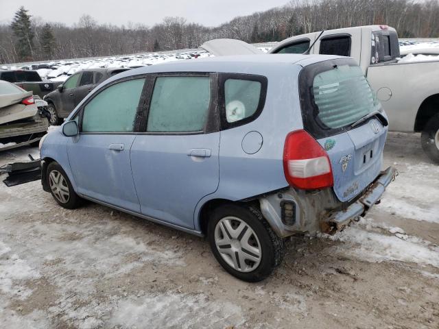 JHMGD38478S025407 - 2008 HONDA FIT BLUE photo 2