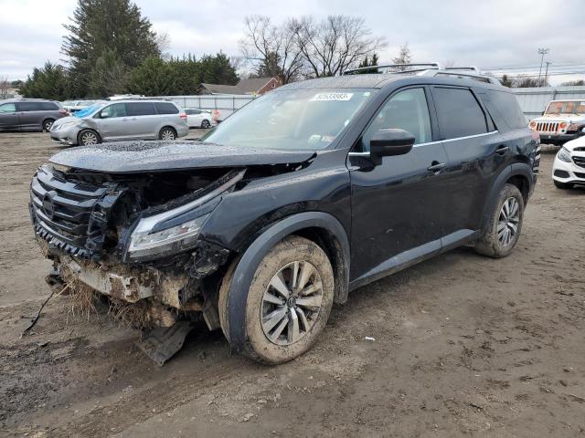 5N1DR3CC1NC232588 - 2022 NISSAN PATHFINDER SL BLACK photo 1