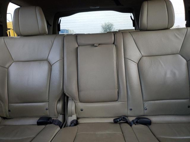 5FNYF4H6XEB046039 - 2014 HONDA PILOT EXL MAROON photo 10