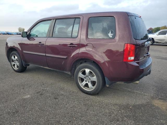 5FNYF4H6XEB046039 - 2014 HONDA PILOT EXL MAROON photo 2