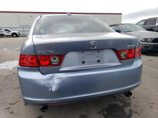 JH4CL96967C003877 - 2007 ACURA TSX BLUE photo 6