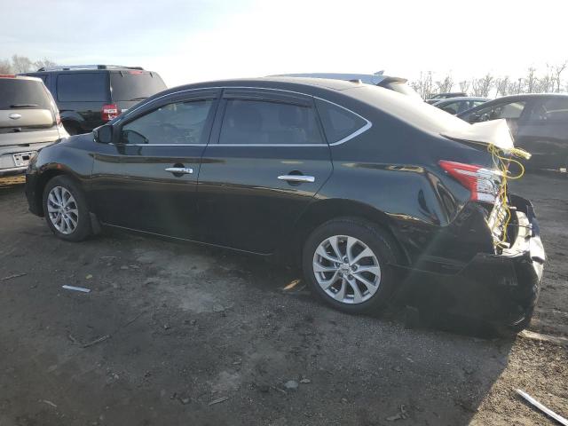 3N1AB7AP0JL643541 - 2018 NISSAN SENTRA S BLACK photo 2