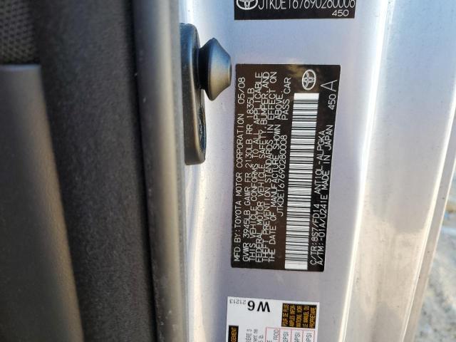 JTKDE167690280008 - 2009 TOYOTA SCION TC 蓝色 照片 12