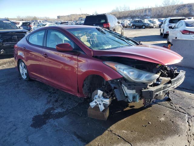 5NPDH4AE3DH245556 - 2013 HYUNDAI ELANTRA GLS BURGUNDY photo 4