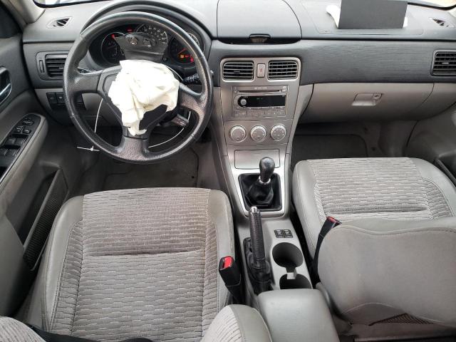 JF1SG65695G730384 - 2005 SUBARU FORESTER 2.5XS Серый фото 8