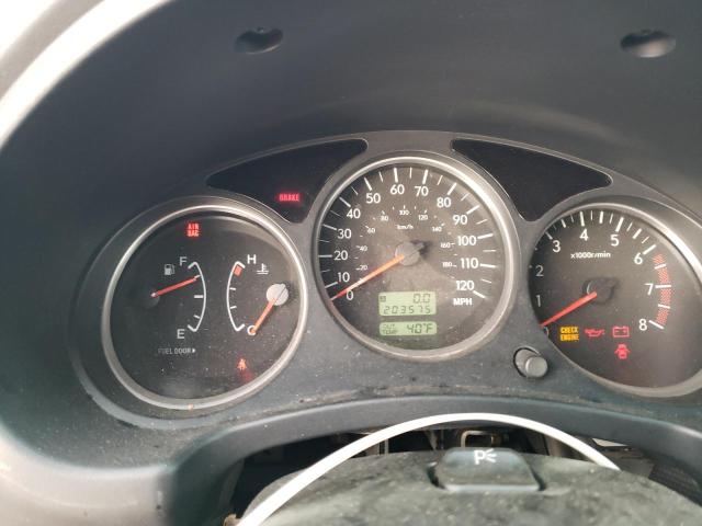 JF1SG65695G730384 - 2005 SUBARU FORESTER 2.5XS Серый фото 9