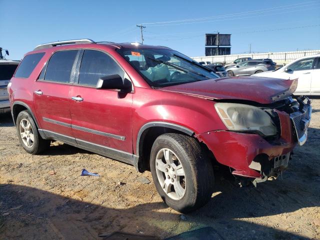 1GKER13D79J184025 - 2009 GMC ACADIA SLE MAROON photo 4