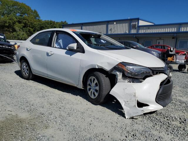 2T1BURHE6KC213531 - 2019 TOYOTA COROLLA L WHITE photo 4