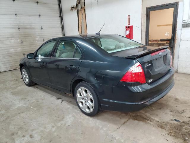 3FAHP0HA9AR131883 - 2010 FORD FUSION SE BLACK photo 2