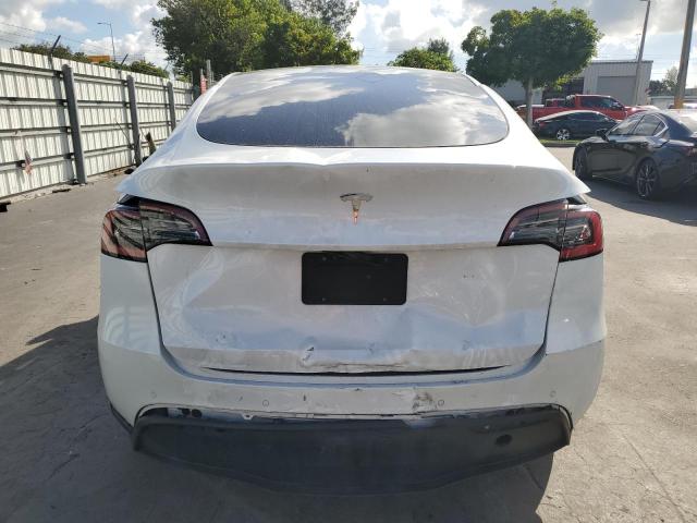 5YJYGDEDXMF103452 - 2021 TESLA MODEL Y WHITE photo 6