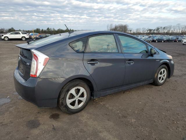 JTDKN3DU2C5392186 - 2012 TOYOTA PRIUS GRAY photo 3