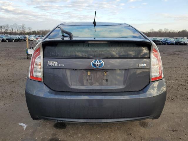 JTDKN3DU2C5392186 - 2012 TOYOTA PRIUS GRAY photo 6