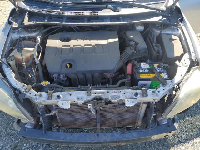 5YFBU4EE1DP153152 - 2013 TOYOTA COROLLA BASE Сріблястий фото 11