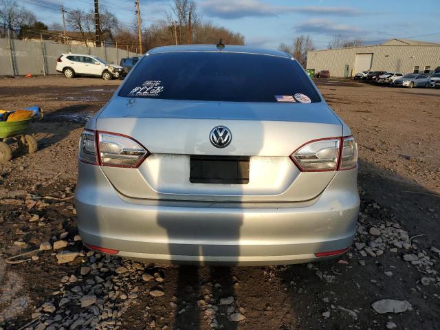 3VWB17AJ7EM410995 - 2014 VOLKSWAGEN JETTA SE SILVER photo 6