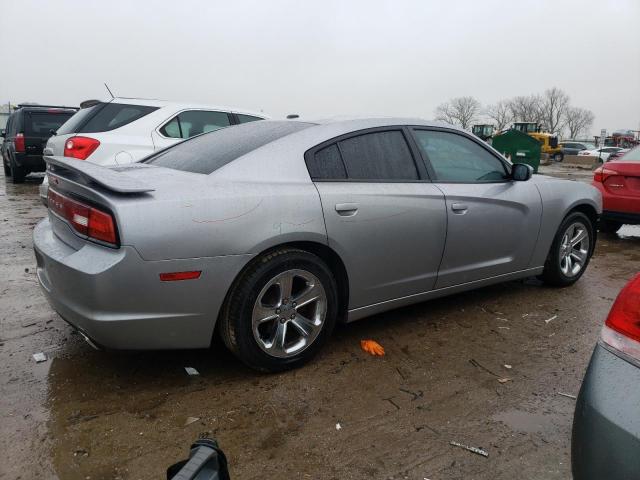 2C3CDXBGXDH680306 - 2013 DODGE CHARGER SE SILVER photo 3