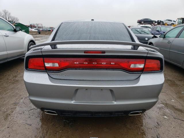 2C3CDXBGXDH680306 - 2013 DODGE CHARGER SE SILVER photo 6