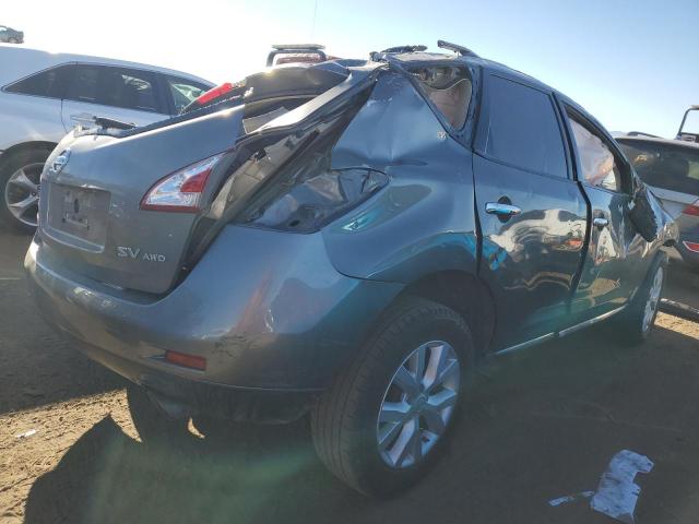 JN8AZ1MW8EW519031 - 2014 NISSAN MURANO S GRAY photo 3