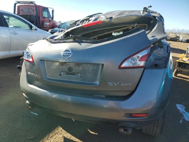 JN8AZ1MW8EW519031 - 2014 NISSAN MURANO S GRAY photo 6