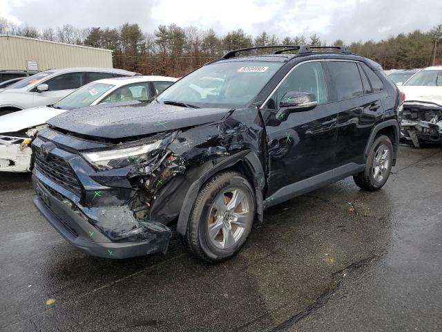 2T3P1RFV7NW296978 - 2022 TOYOTA RAV4 XLE BLACK photo 1