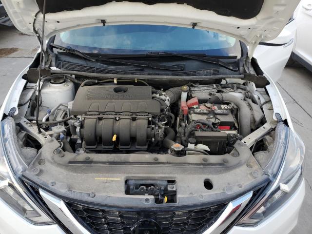 3N1AB7AP4KL604226 - 2019 NISSAN SENTRA S WHITE photo 11