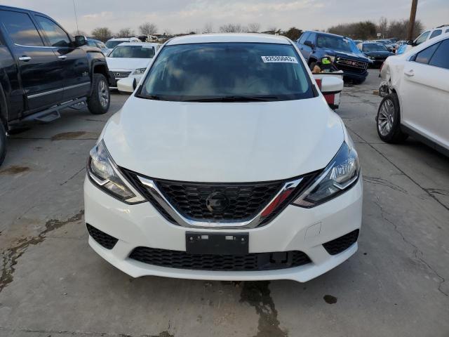 3N1AB7AP4KL604226 - 2019 NISSAN SENTRA S WHITE photo 5