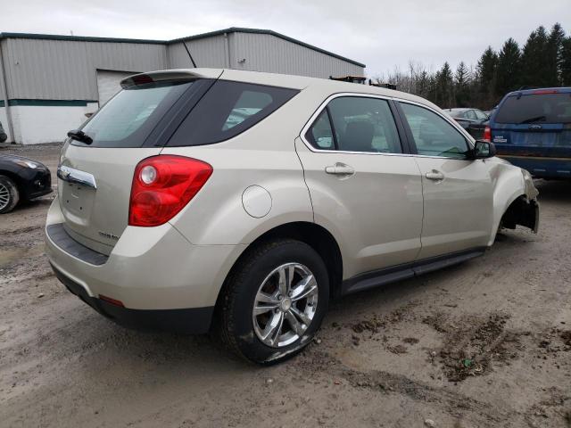 2GNALAEKXE1134027 - 2014 CHEVROLET EQUINOX LS BEIGE photo 3