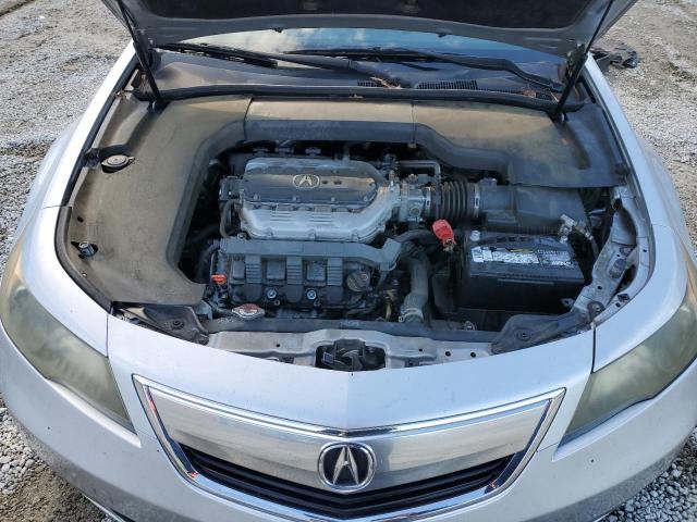 19UUA8F32EA003421 - 2014 ACURA TL SE SILVER photo 11