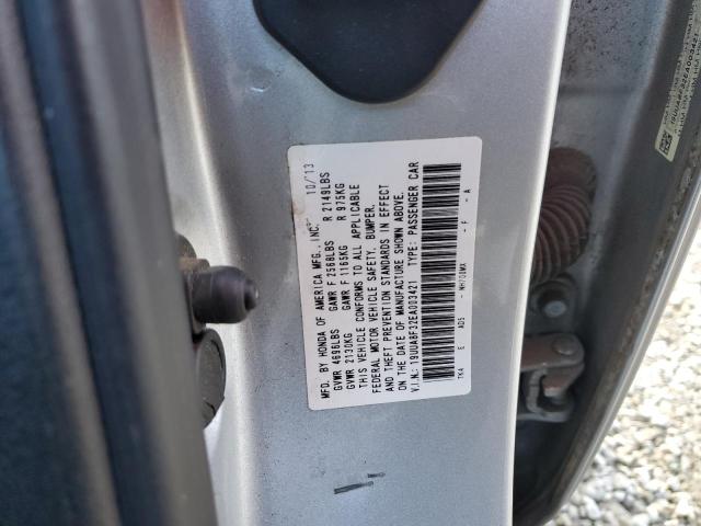 19UUA8F32EA003421 - 2014 ACURA TL SE SILVER photo 12