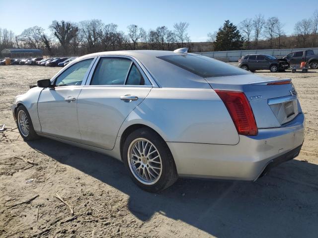 1G6AR5SX7K0130283 - 2019 CADILLAC CTS LUXURY SILVER photo 2